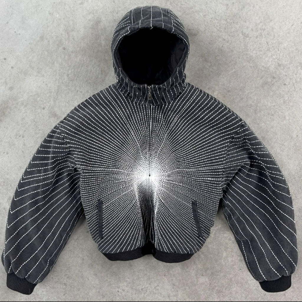 "sINGULARITY" - Embroidered Hoodie