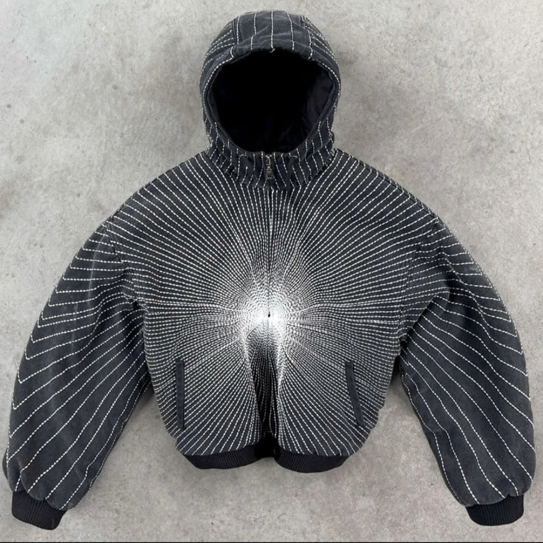 "sINGULARITY" - Embroidered Hoodie