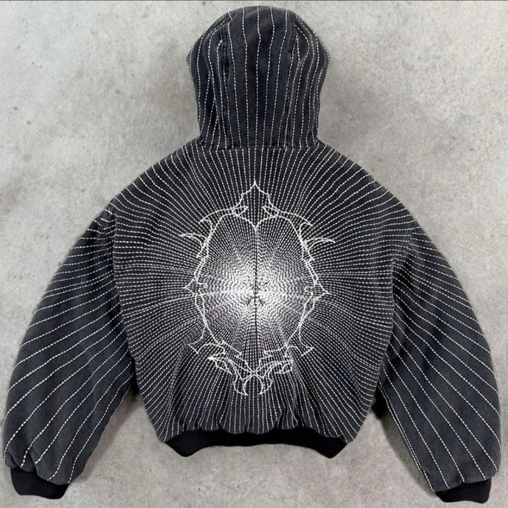 "sINGULARITY" - Embroidered Hoodie