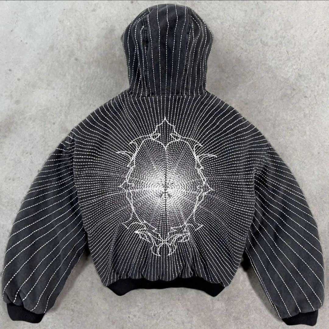 "sINGULARITY" - Embroidered Hoodie